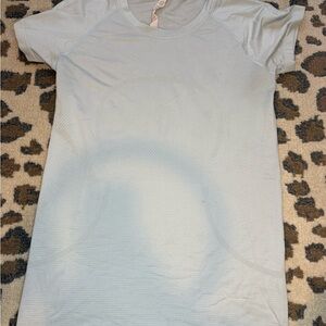 Lululemon Light Blue Swiftly Tech Waist Length